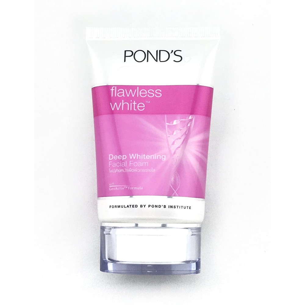 Deep whitening facial foam